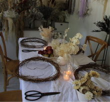 Load image into Gallery viewer, Dried Floral Wreath Arranging Workshop