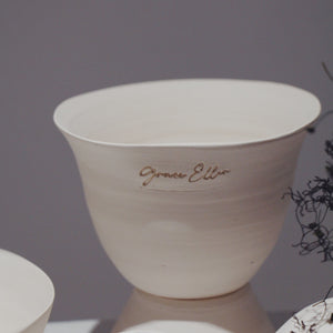 Forever florals in handmade porcelain ceramic